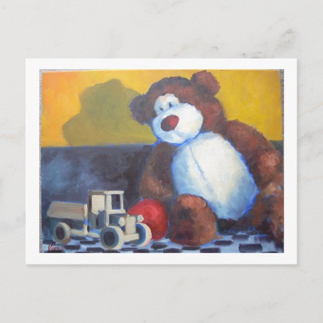 Hårddagsmattens natt vykort (Framsida)