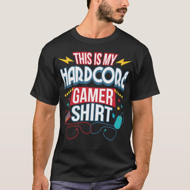 Hårddatorns vanliga spel - Nerd-gåva T Shirt (Framsida)