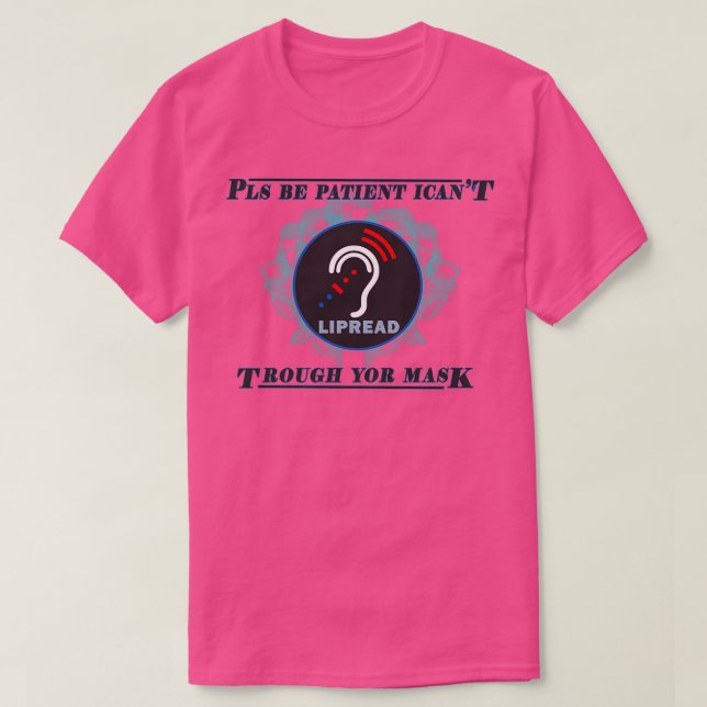 Hårddisk av läppläsning t shirt (Design framsida)