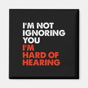 Hårddisk med att höra Roligt ASL-Döv för teckenspr Magnet