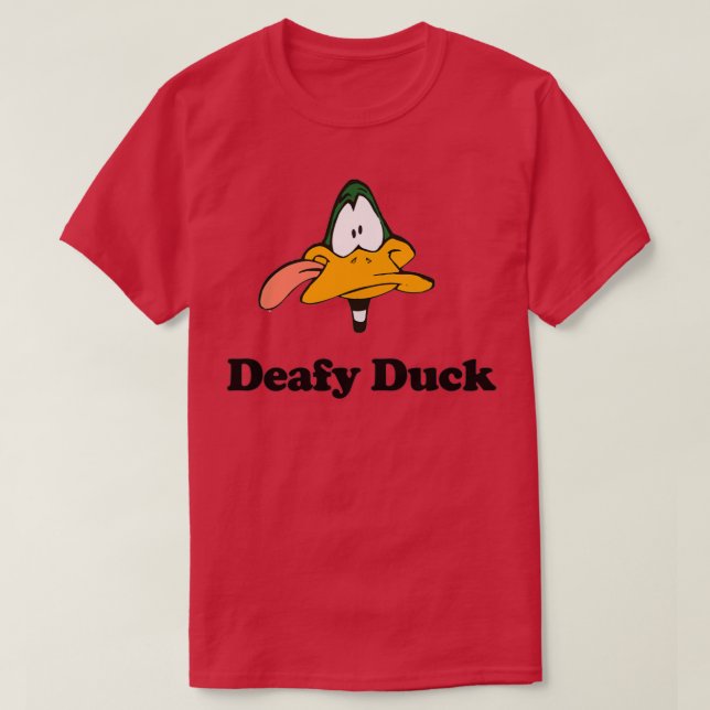 Hårddisk med hörselskadade Anka T Shirt (Design framsida)