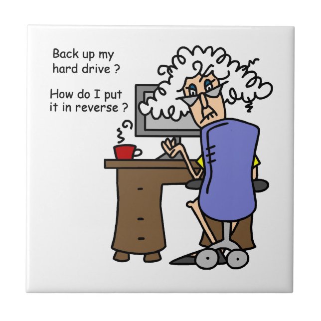 Hårddisk säkerhetskopiera humant kakelplatta (Framsidan)