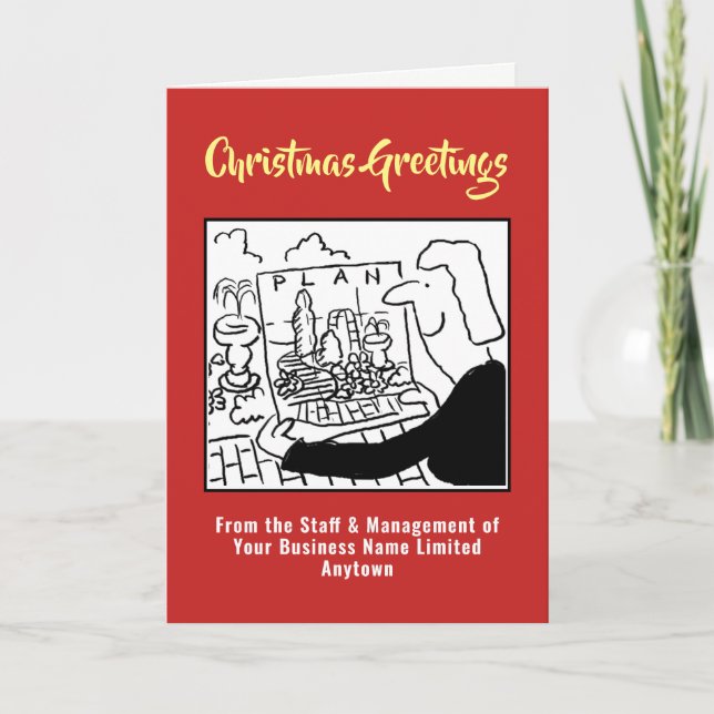 Hårddiskar och Garden Design-julkort Helgkort (Framsida)