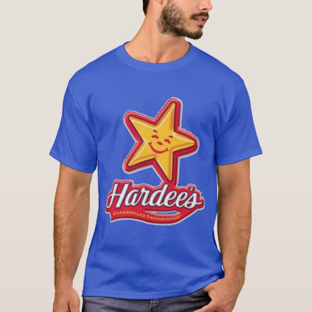 Hardees Burger vintage T Shirt (Framsida)