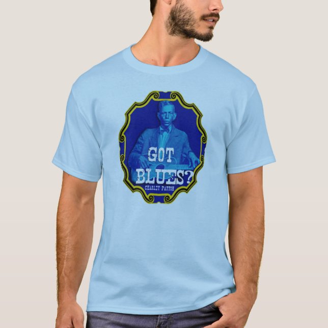 Hardeppighet? Charley Patton T-shirt (Framsida)