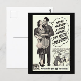 Harder en fru jobbar den dator hon ser ut vykort