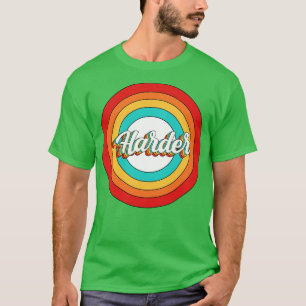 Harder Namn Shirt Vintage Harder Circle T