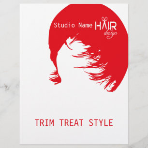 Hårdesign 1 - Flyer, pris Reklamblad