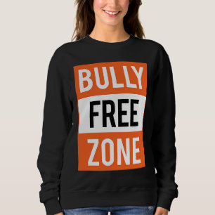 Hårdförhetsfri Zon Anti Mobbning Stoppa Medvetenhe T Shirt