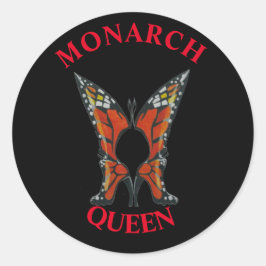 Hårdhäftplåster för kvinnor runt klistermärke