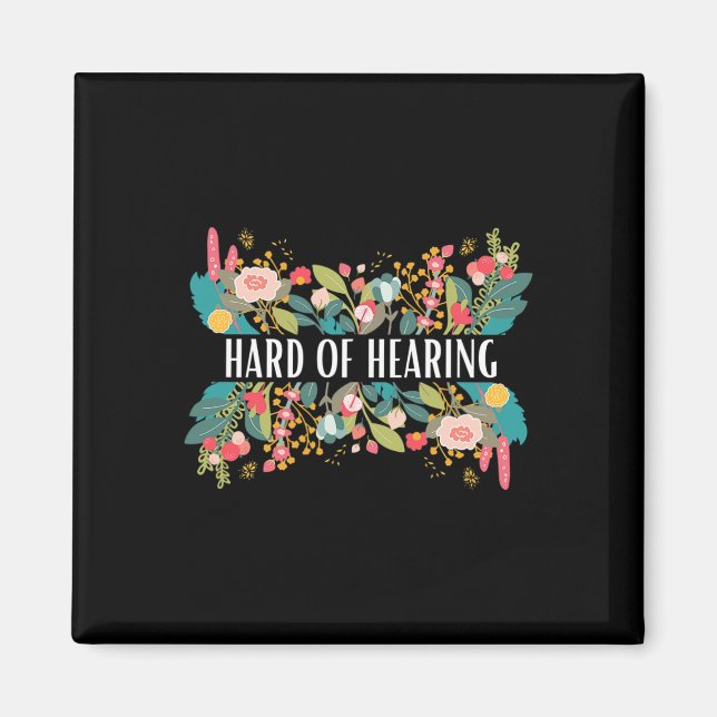 Hårdheten i hörselvarningen och medvetandehöjande  magnet (Framsidan)