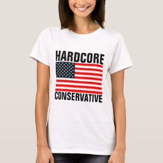 HÅRDKÄRNE KONSERVATIVTISKT Patriotiskt T-Shirt