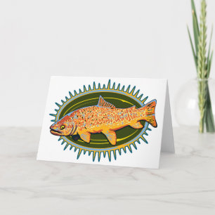Hårdkort för tigertrout kort