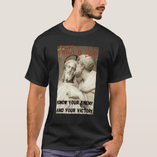 Hårdkristen krigaredräkt t shirt