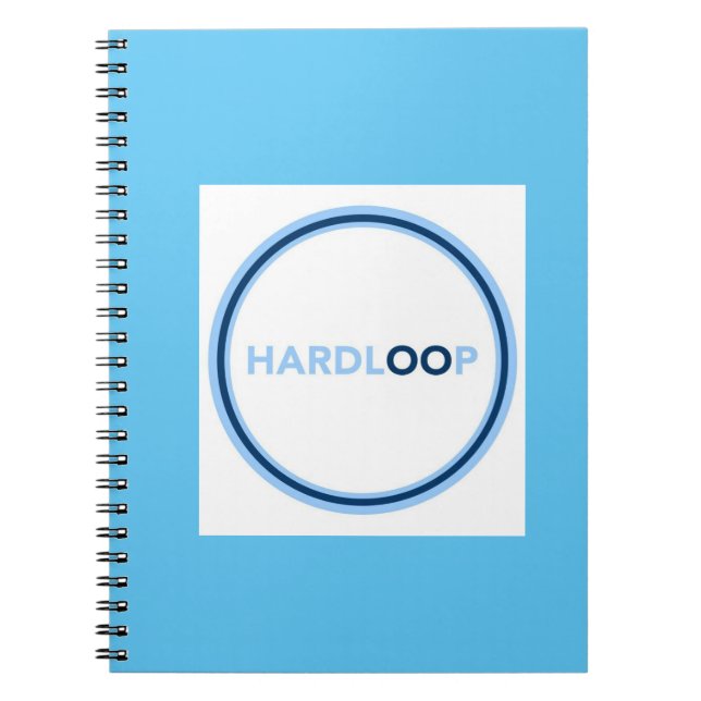 HARDLOOP Notebook by Happier Living Anteckningsbok (Framsidan)
