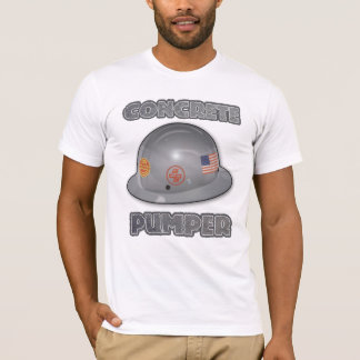 Hårdna att pumpa tee shirt