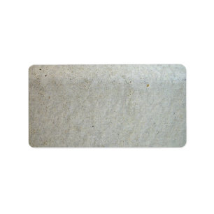 Hårdna kerbing adressetikett
