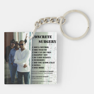 Hårdna kirurgi "understödjaalbum" keychain.
