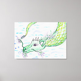 Hårdrake art Stretched Kanvastryck