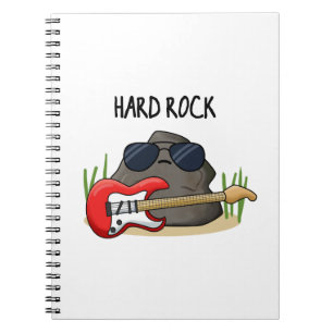 Hårdrock Rollig Geologi Musik Puns  Anteckningsbok