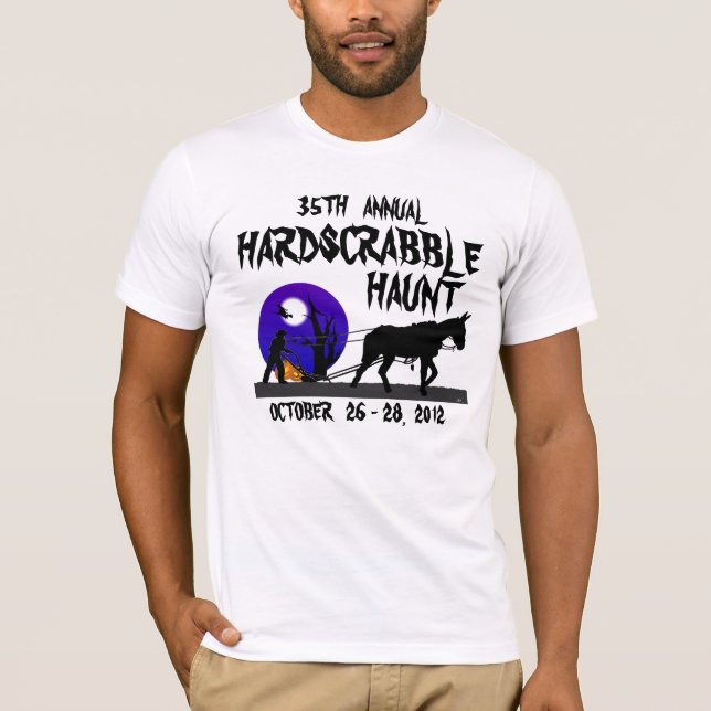 HARDSCRABBLE HALLOWEEN TEE (Framsida)