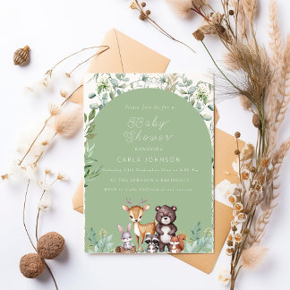 Hårdskog - inbjudan till Baby Shower