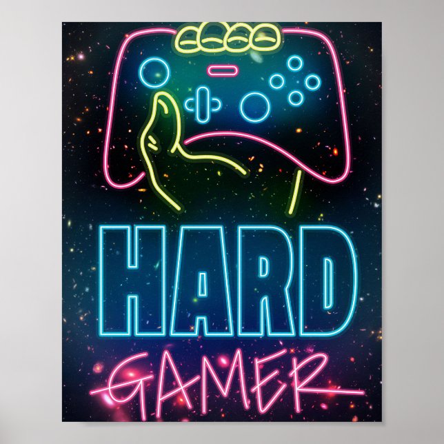 Hårdspelare Poster (Framsidan)