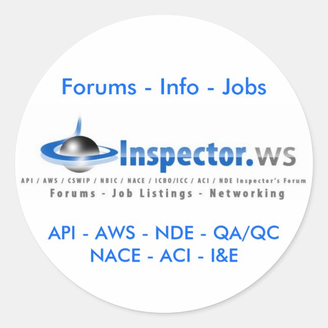 Hårdstickor Runt Klistermärke (Framsida)