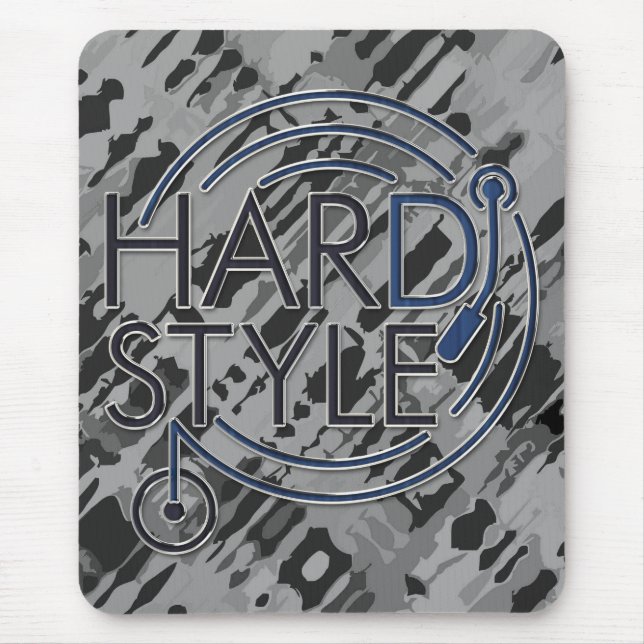 HARDSTYLE DJ - metall-design Musmatta (Framsidan)