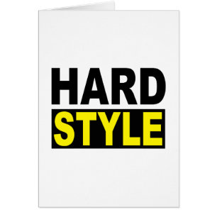 Hardstyle Hälsningskort