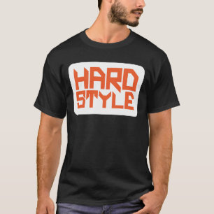 Hardstyle kvadrerar tee shirt