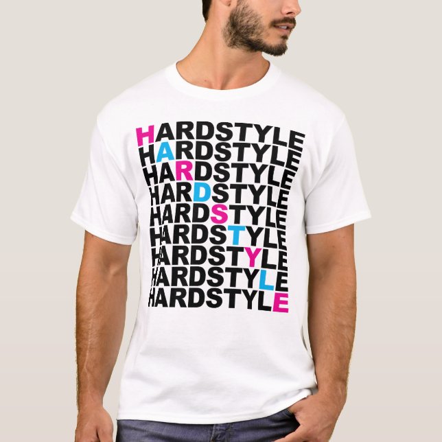 Hardstyle listar tee (Framsida)