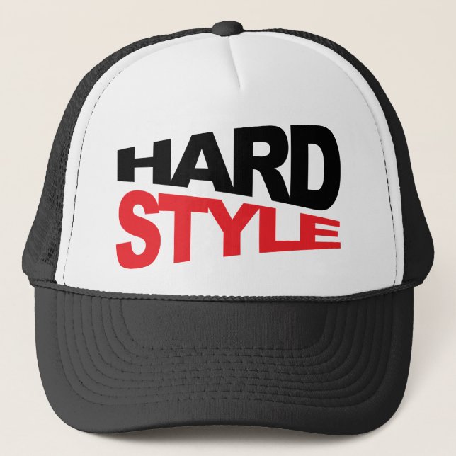 Hardstyle snedvrider truckerkeps (Framsida)