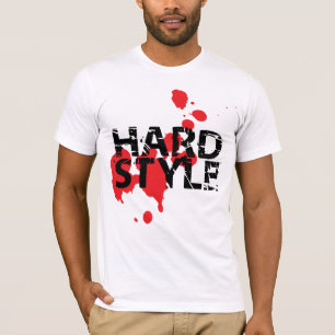Hardstyle Splatteröversvallande beröm T Shirt