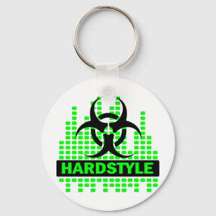 Hardstyle tempodesign nyckelring
