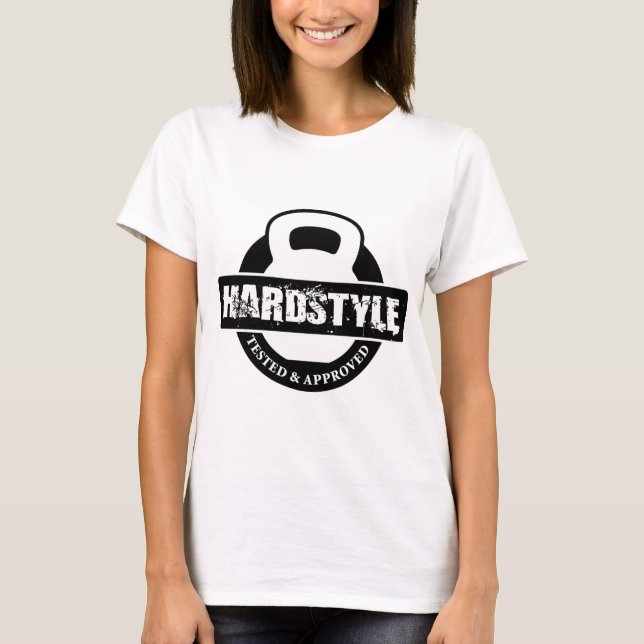 HARDSTYLE TESTAT GODKÄNT TEE (Framsida)