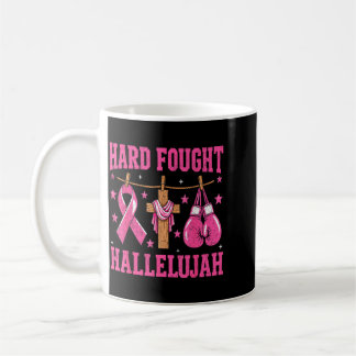 Hårdt kämpat Halleluja kristen bröstcancer Kaffemugg