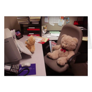 Hårdvarukort för Nallar Hälsningskort