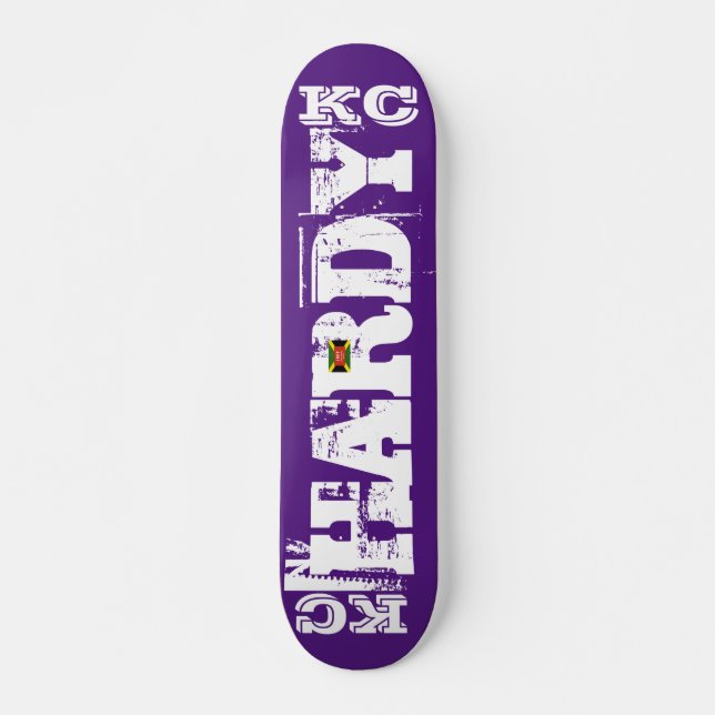 HARDY  JMTSKATBBOARD Skateboard, 7¾" däck Mini Skateboard Bräda 18,5 Cm (Framsida)