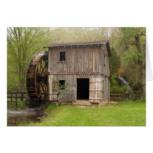 Hardy Mill Hälsningskort (Framsidan Horizontal)