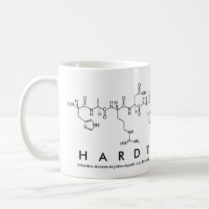 Hardy peptide namn mugg