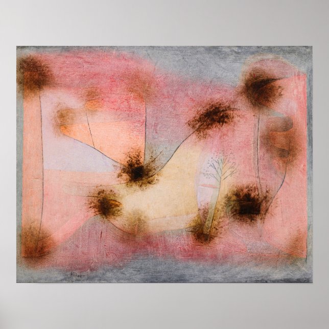 Hardy Plants (1934) från Paul Klee Poster (Framsidan)