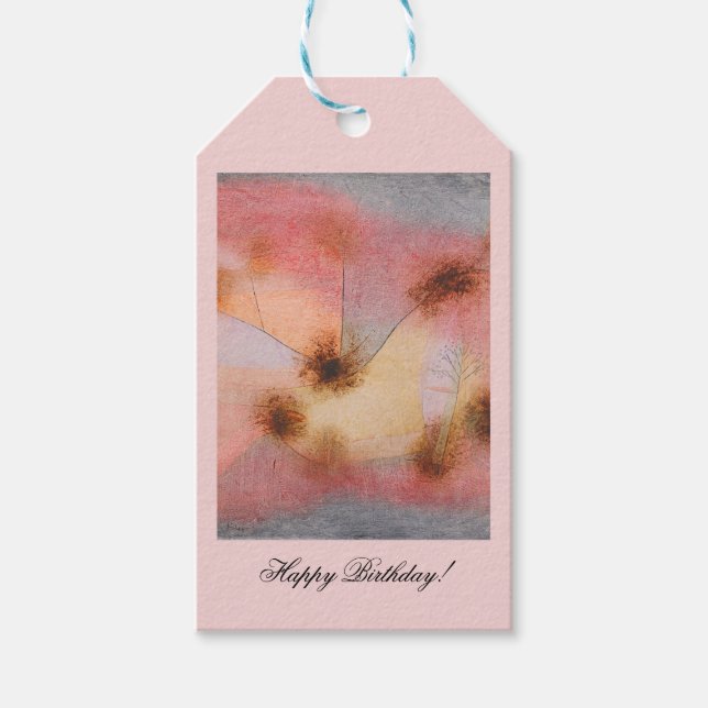 Hardy Plants , Paul Klee Presentetikett (Framsidan)