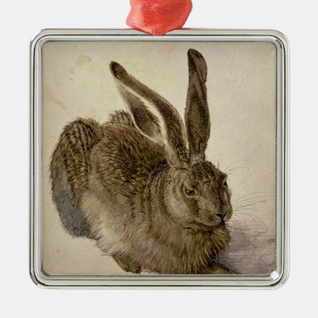 Hare 1502 julgransprydnad metall (Framsidan)
