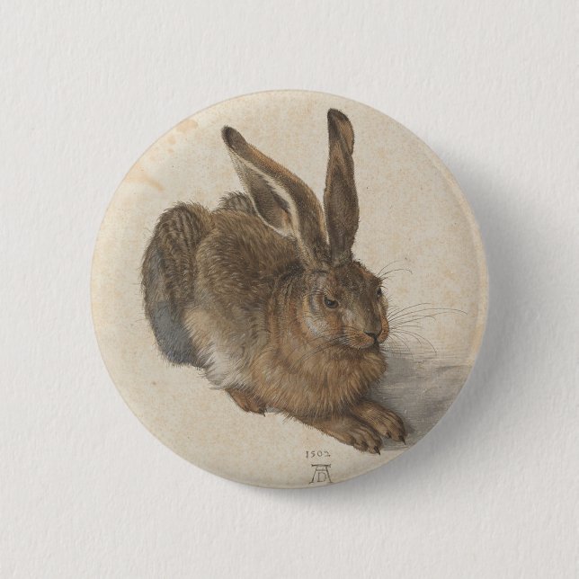 Hare av Albrecht Durer Knapp (Framsida)