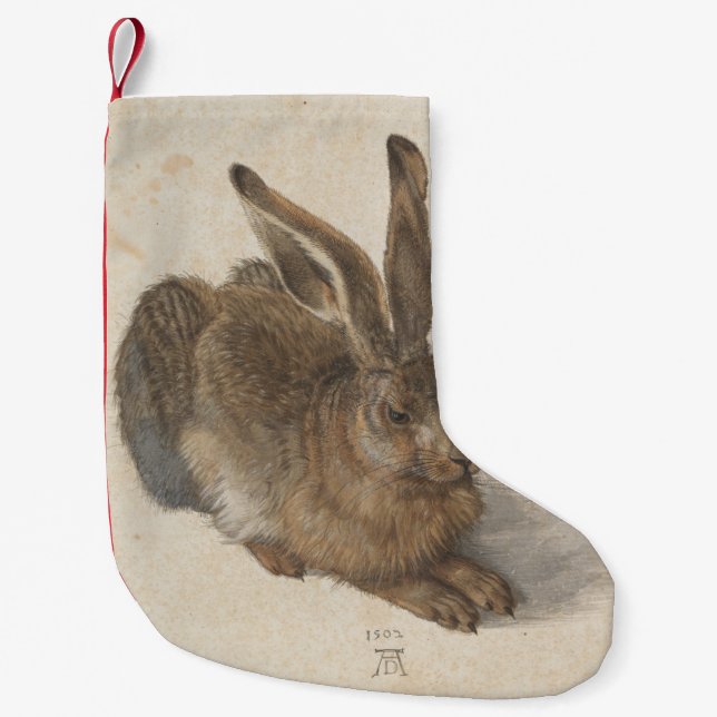 Hare (av Albrecht Dürer) Liten Julstrumpa (Framsidan)