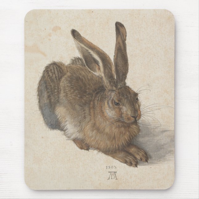 Hare (av Albrecht Dürer) Musmatta (Framsidan)