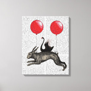 Hare-Frakten Canvastryck