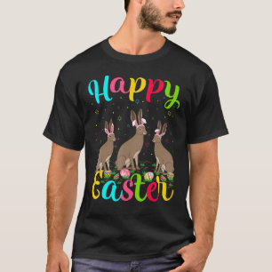 Hare Funny Påskägg Bunny Hare Glad påsk T Shirt