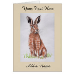 Hare Hälsningskort